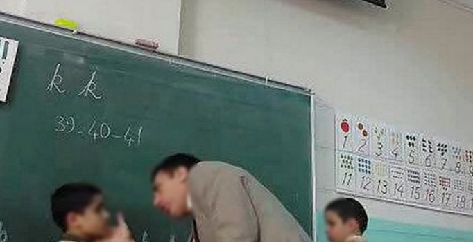 Ümraniye'de öğrencilerine dayak atan öğretmen yakalandı