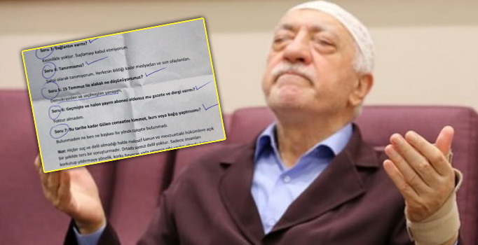 FETÖ'cülere 'Tek tip ifade talimatı!'