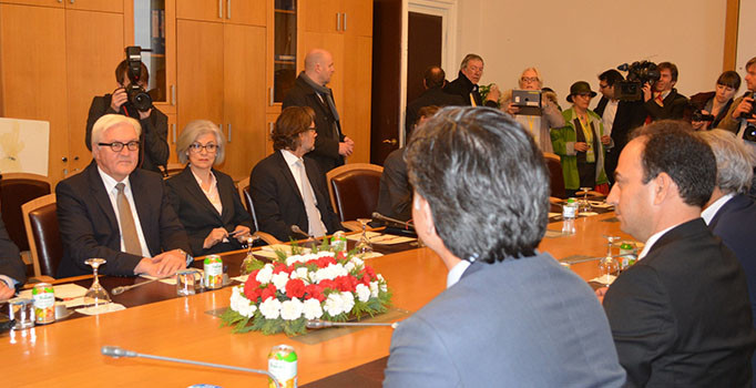 HDP heyeti, Almanya Dışişleri Bakanı Steinmeier ile görüştü