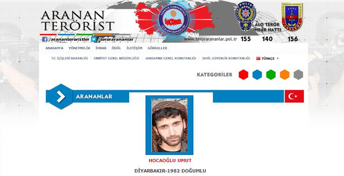 Başına 1.5 milyon lira ödül konan 'Agit Amed' kod adlı Umut Hocaoğlu öldürüldü