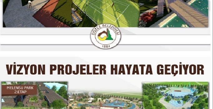 Yıldızlı proje “Melen Su Park”  oldu
