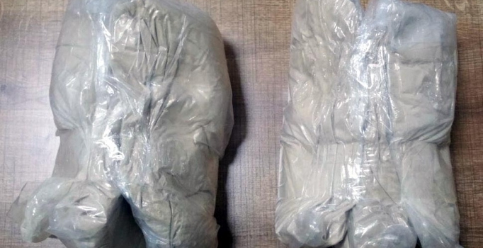 İç çamaşırında uyuşturucu saklayan zanlı gözaltına alındı