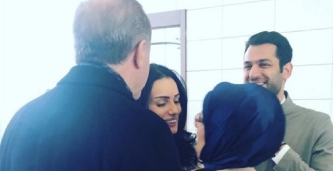 Emine Erdoğan Murat Yıldırım'ın sözlüsünü beğendi