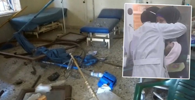 Halepli hemşireler bebekler için ağladı