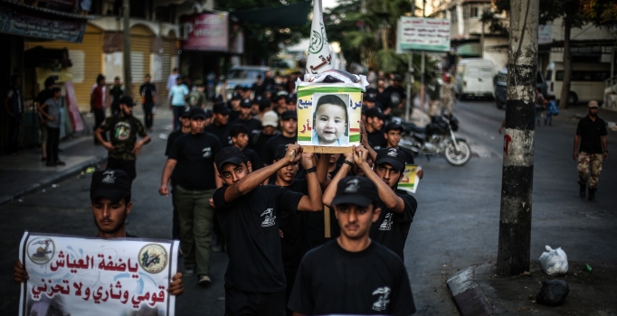 Filistin yakılan bebek 
için UCM'ye başvurdu