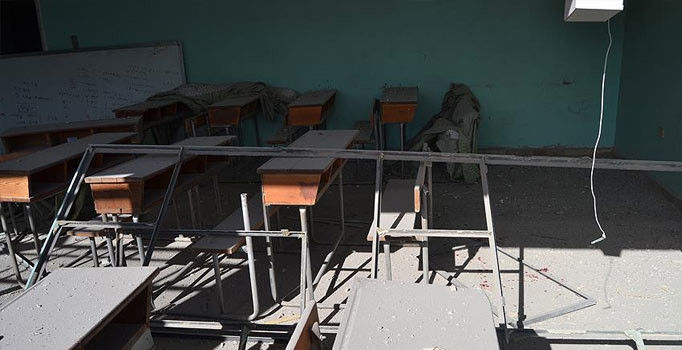 Esed rejimi okulu vurdu | Son dakika