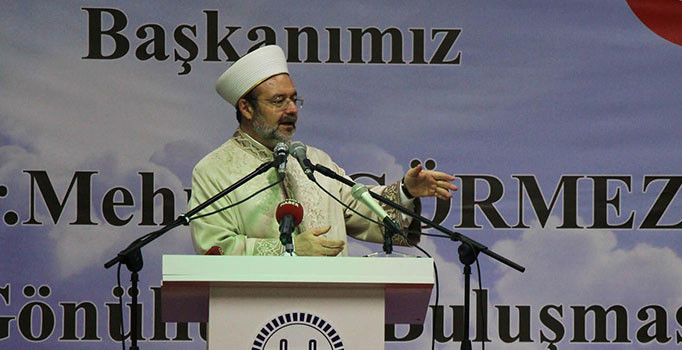 Mehmet Görmez: Diyanet teşkilatı olarak mahcubuz