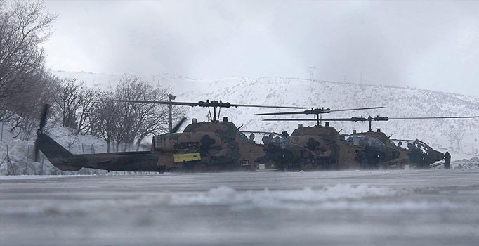 Tunceli'de teröristlerin kış üslenmesine yönelik operasyon