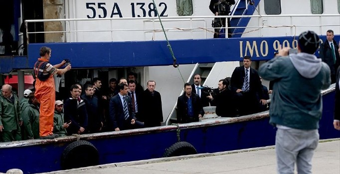 Cumhurbaşkanı Sarıyer'deki balıkçılarla birlikte ava çıktı