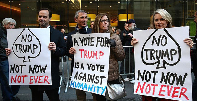 ABD'lilere göre seçimden sonra ülke bölündü