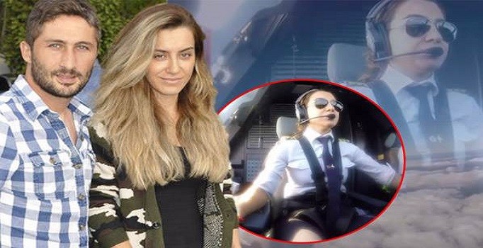 Yağmur Sarıoğlu’ndan ‘uçak indirme’ videosu