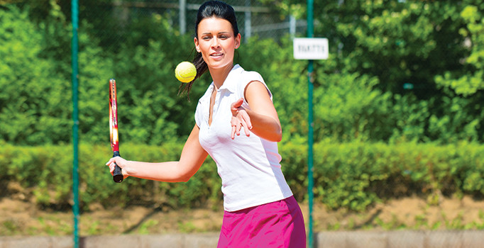 Uzun ve sağlıklı yaşamın sırrı tenis kortundaymış