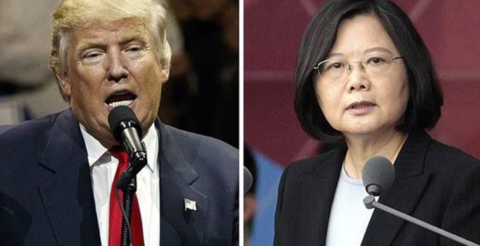 Tayvan 1979'dan beri ilk kez ABD ile görüştü! Trump'ı kutladı