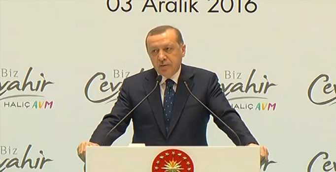 Cumhurbaşkanı Erdoğan, Yeni Cevahir Alışveriş Merkezi'nin açılışında konuştu