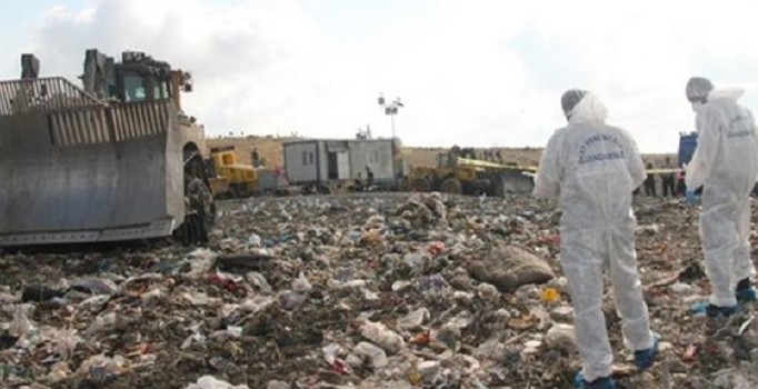 Adana'da çöpten kadın bacağı çıktı