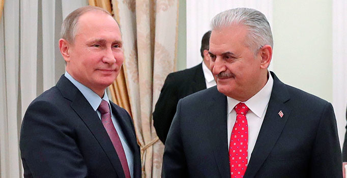 Başbakan Yıldırım, Rusya Devlet Başkanı Putin ile görüştü