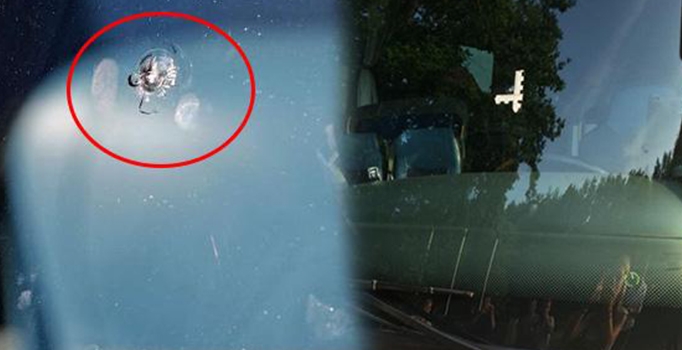 Hertha Berlin otobüsüne 
silahlı saldırı yapıldı