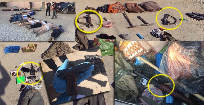 O görüntüler, PKK'lılara 
operasyonun kaydı çıktı