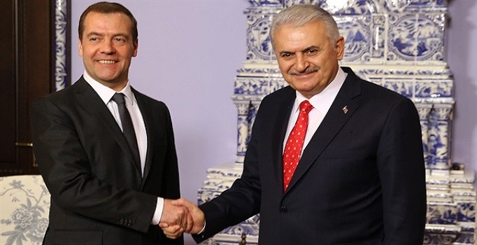 Başbakan Yıldırım ile Medvedev'den ortak açıklama