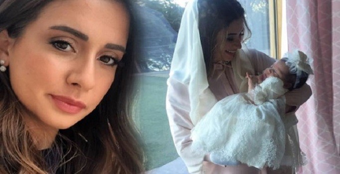 Buse Terim kızı Nil'in yüzünü ilk kez gösterdi