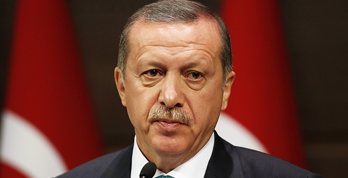 Erdoğan'dan 4 şehit 
polis için taziye telgrafı