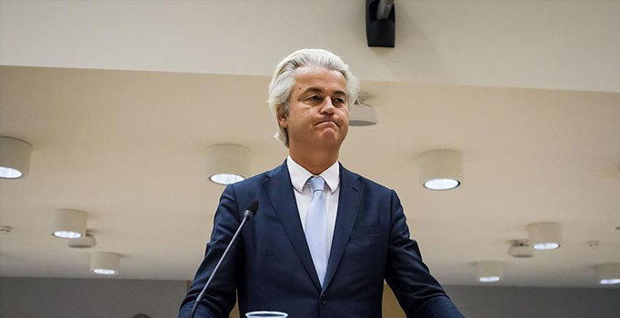 Irkçı lider Wilders, nefret söyleminden suçlu bulundu