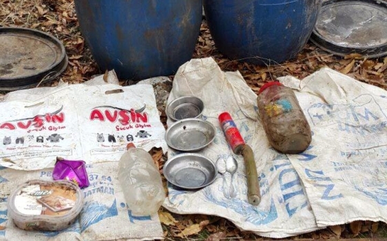 Batman'da PKK'ya ait 4 sığınak bulundu