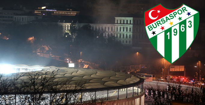 Bursaspor'dan patlama sonrası açıklama