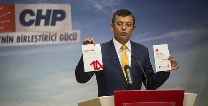 CHP'den erken seçim 
değil koalisyon broşürü