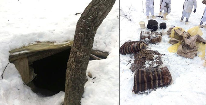 Tunceli'de PKK'nın kış tertiplenmesine darbe vuruldu