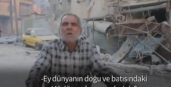 Ölümü bekleyen Halep'ten son mesaj: Bu belki son seslenişim. Neredesiniz Müslümanlar