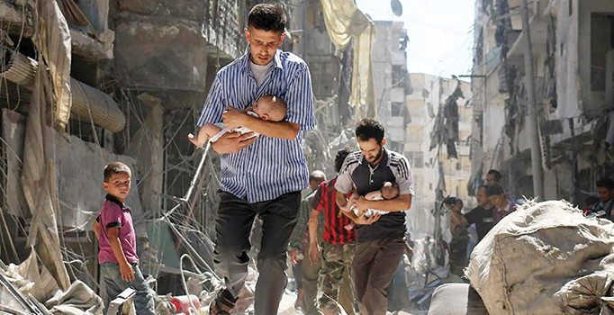 Halep'teki sivillerin tahliye edilmesi için Rejim'den yeni şart