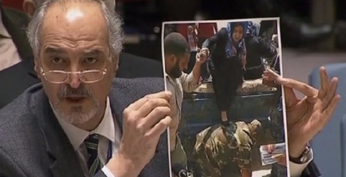 BM'de rejim skandalı: O fotoğraf Irak'ta çekilmiş