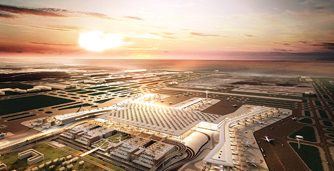 Havalimanının mermeri Brezilya’dan gelecek