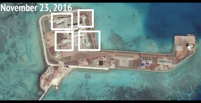 Çin'in saklamaya çalıştığı füzeleri uydu buldu!