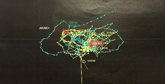 Darbe girişiminin radar izleri ve mühimmatları tespit edildi