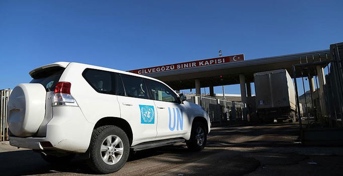 BM'nin 25 TIR'ı Cilvegözü Sınır Kapısı’ndan Suriye’ye geçti | Son dakika haberleri