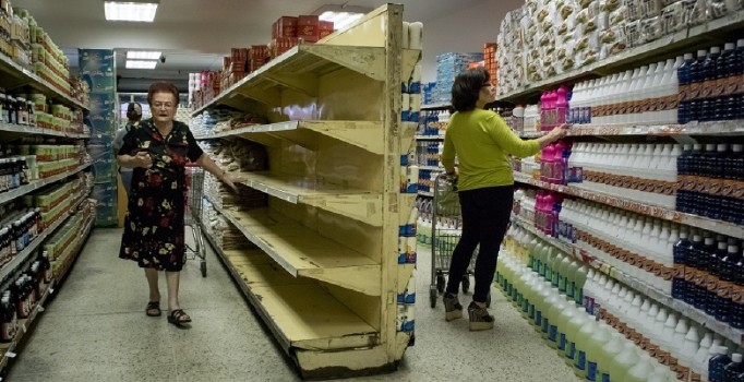 Venezuela'da halk parasız kaldı