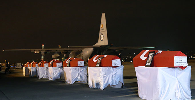 Kayseri saldırısında şehit düşen 7 asker törenle memleketlerine uğurlandı | Son dakika haber