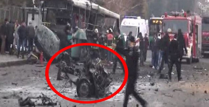 Kayseri'de alçak saldırı: Araçtan geriye bu kaldı | Son dakika haberleri