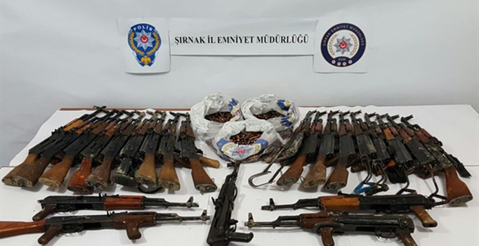 Şırnak'ta 25 terörist yakalandı