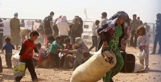 Halep'ten gelecekler için Reyhanlı'da bin kişilik çadır kent hazırlandı