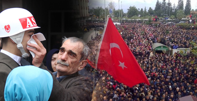 Rize şehidini onbinler uğurladı