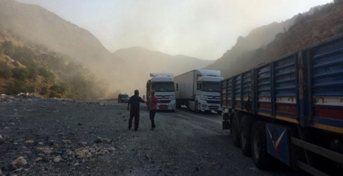 Bitlis'te polis aracına mayınlı tuzak