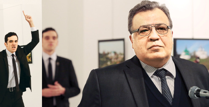 Rusya büyükelçisine karanlık kurşun
