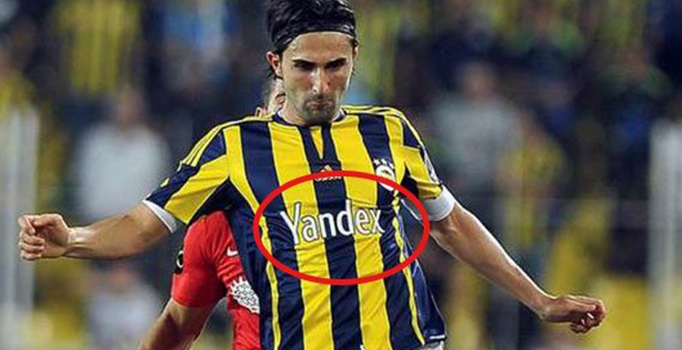 Fenerbahçe sponsoru 
Yandex'in rengini değiştirdi