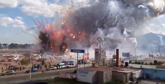 Meksika'da patlama: 29 ölü, 60'dan fazla yaralı