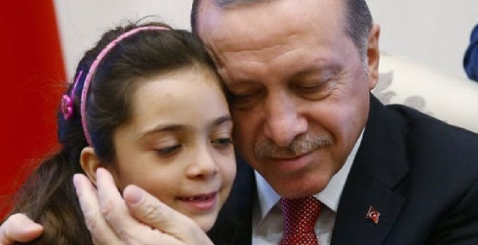 Halepli Bana ve ailesi Cumhurbaşkanı tarafından ağırlandı