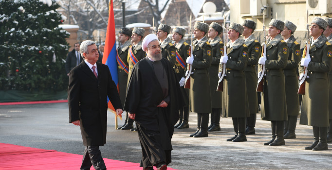 Ruhani'den Erivan ziyareti