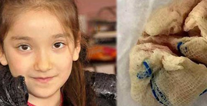 Boğazında gazlı bez unutuldu